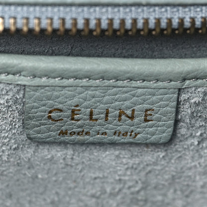Celine Drummed Calfskin Nano Luggage Cloud 6 of 8