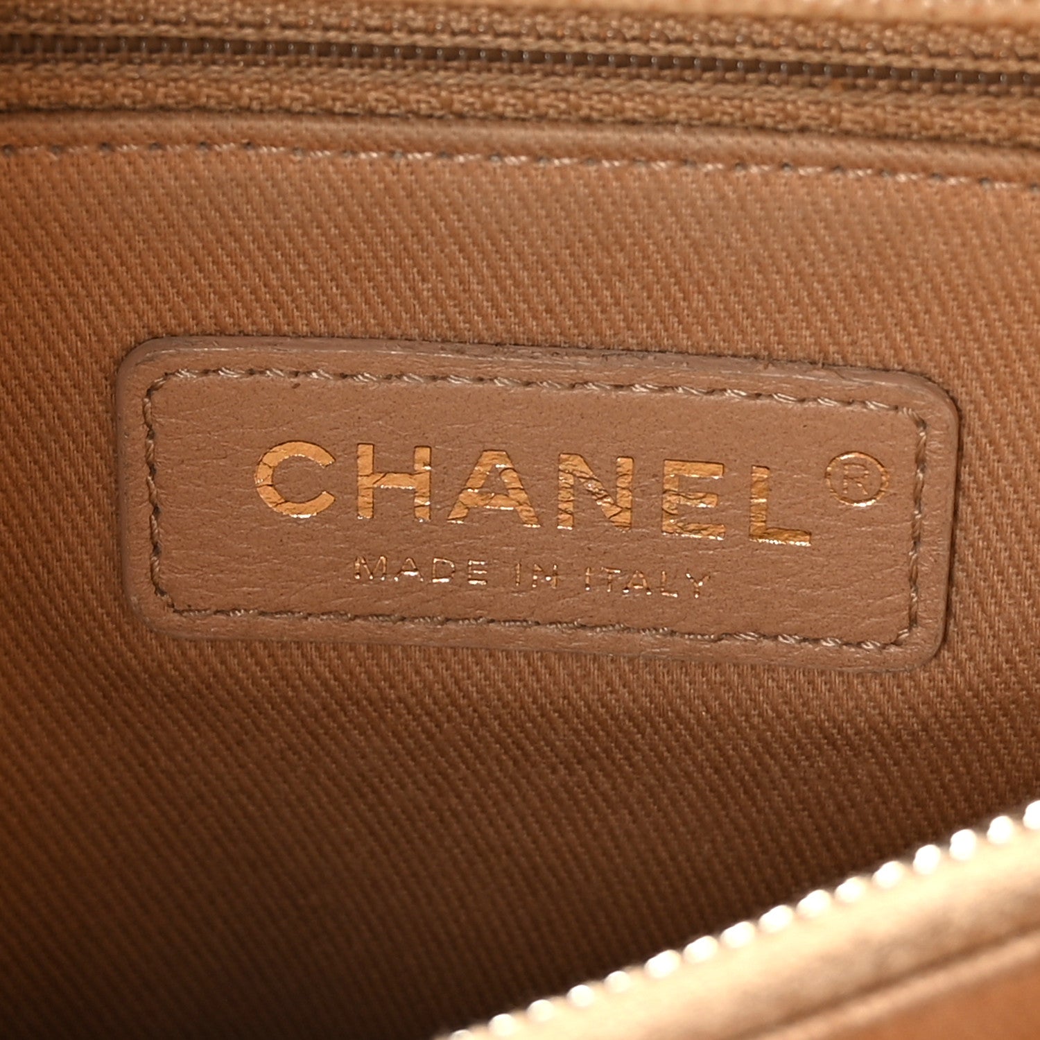 Chanel Caviar Lizard Embossed Quilted Small Coco Handle Flap Beige 6 of 11