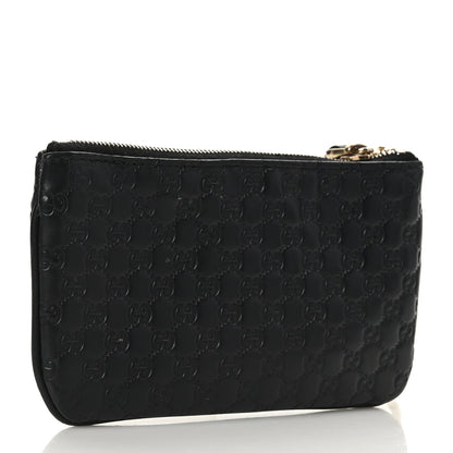 Gucci Microguccissima Key Ring Coin Case Black 3 of 7