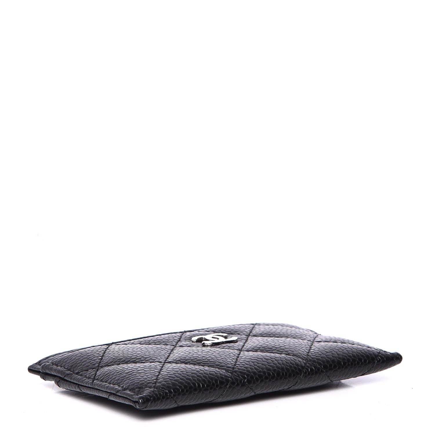 Chanel Caviar Quilted Card Holder Black 4 of 9