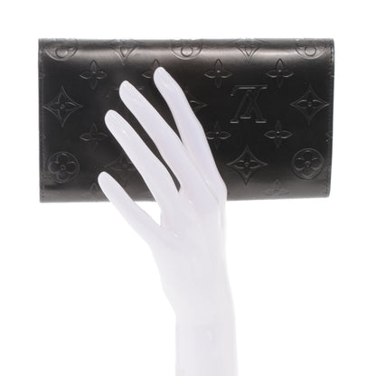 Louis Vuitton Mat Monogram Porte Tresor International Black 2 of 6