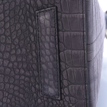 Givenchy Nubuck Crocodile Embossed Medium Antigona Brown 18 of 18