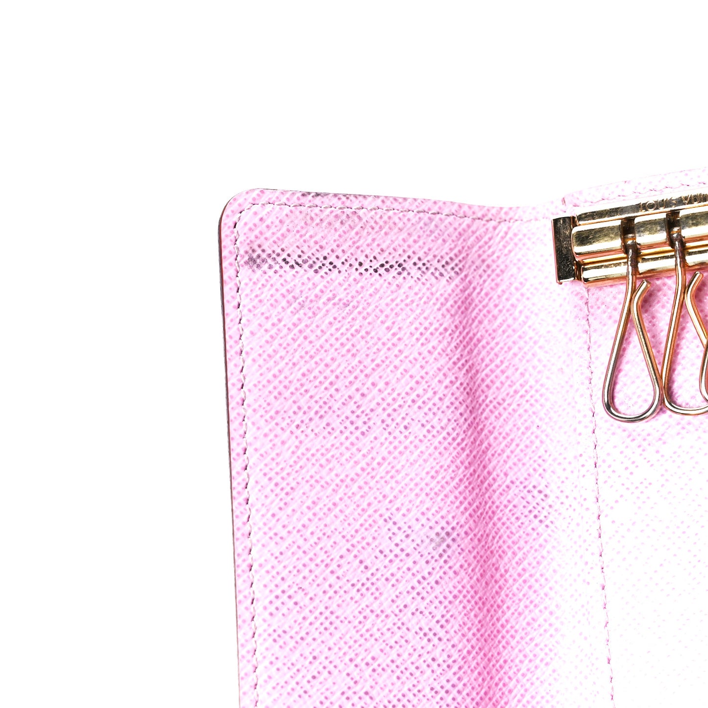 Monogram Multicolor Multicles 4 Key Holder White Litchi