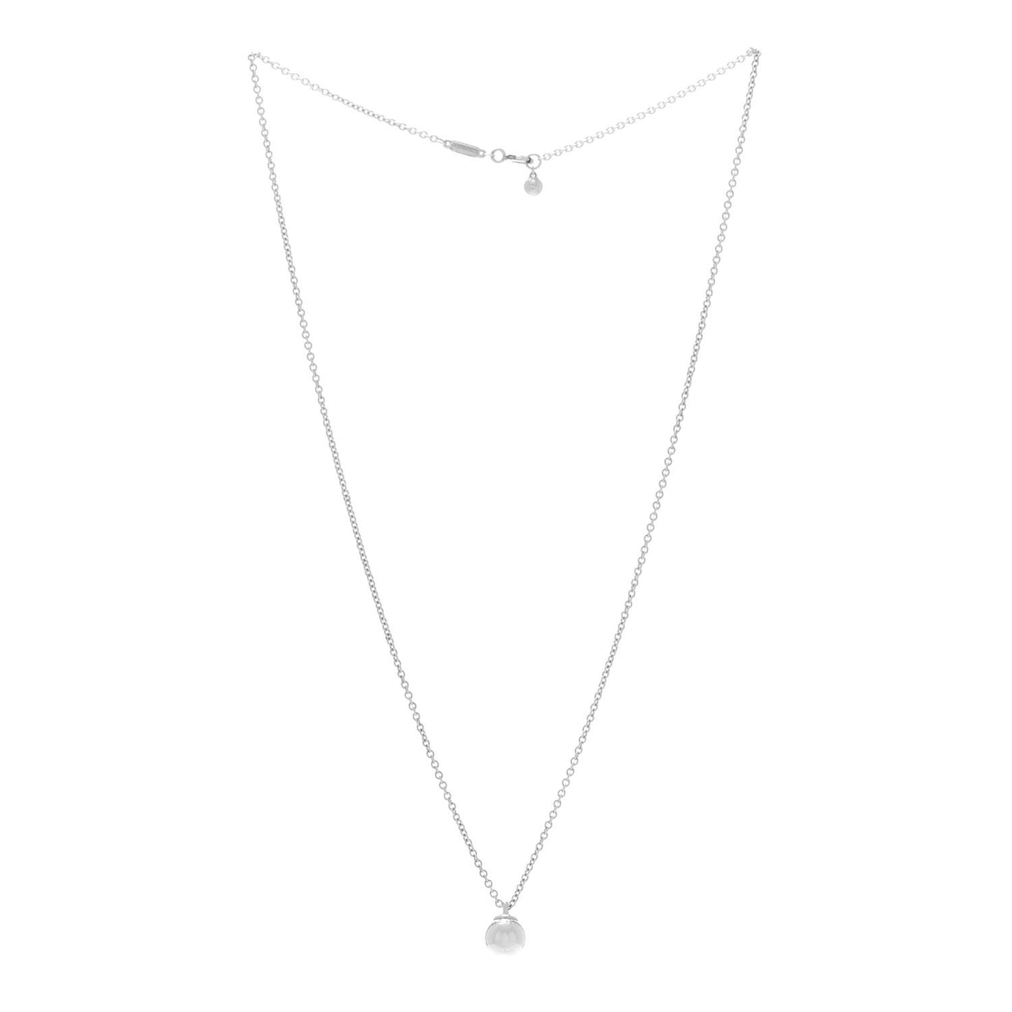 Sterling Silver 8mm HardWear Ball Pendant Necklace