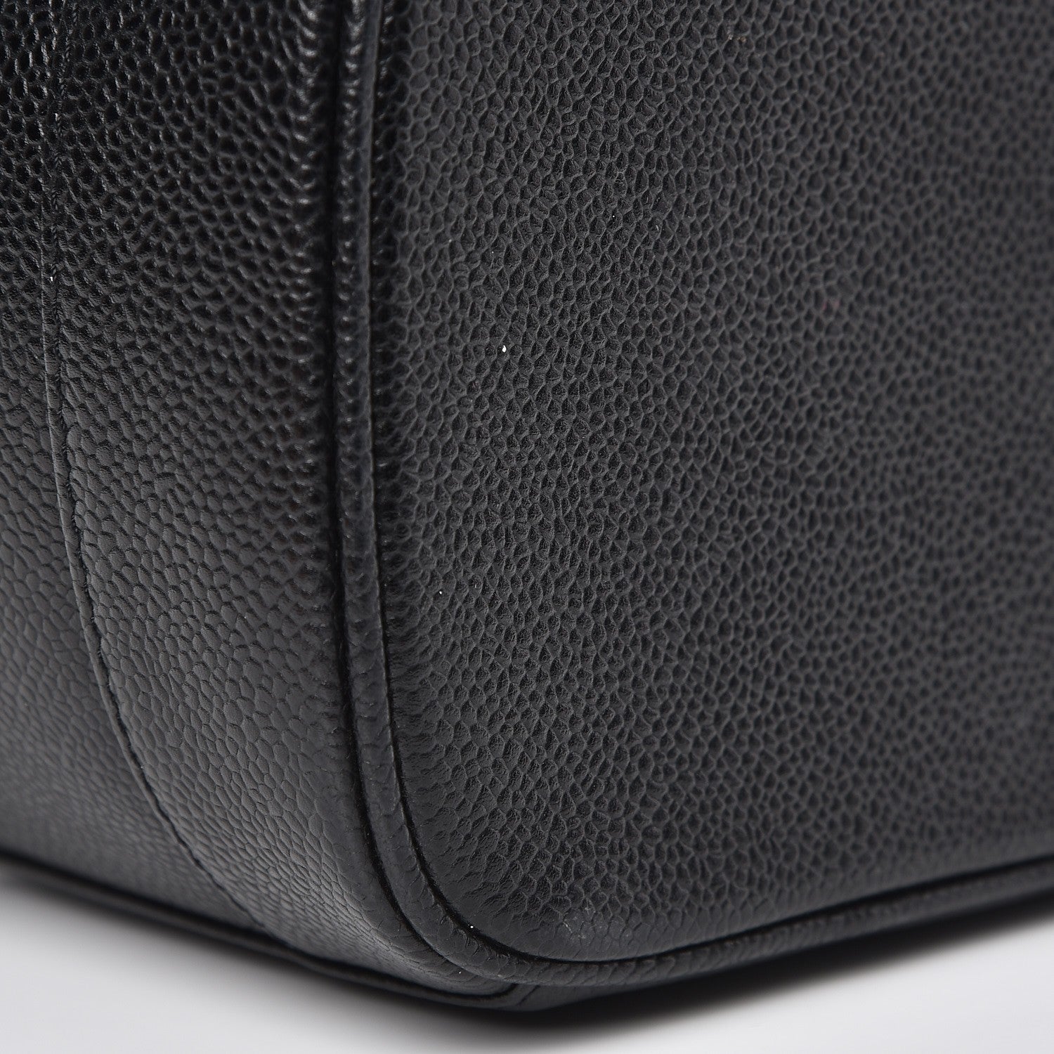 Chanel Caviar Cosmetic Vanity Bag Black 8 of 13