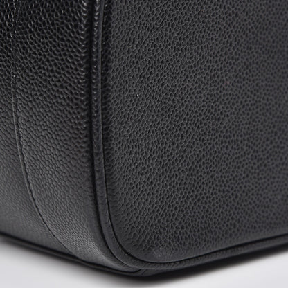 Chanel Caviar Cosmetic Vanity Bag Black 8 of 13