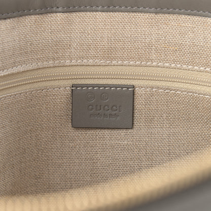 Gucci Soft Microguccissima Small Zippered Satchel Loess 7 of 12