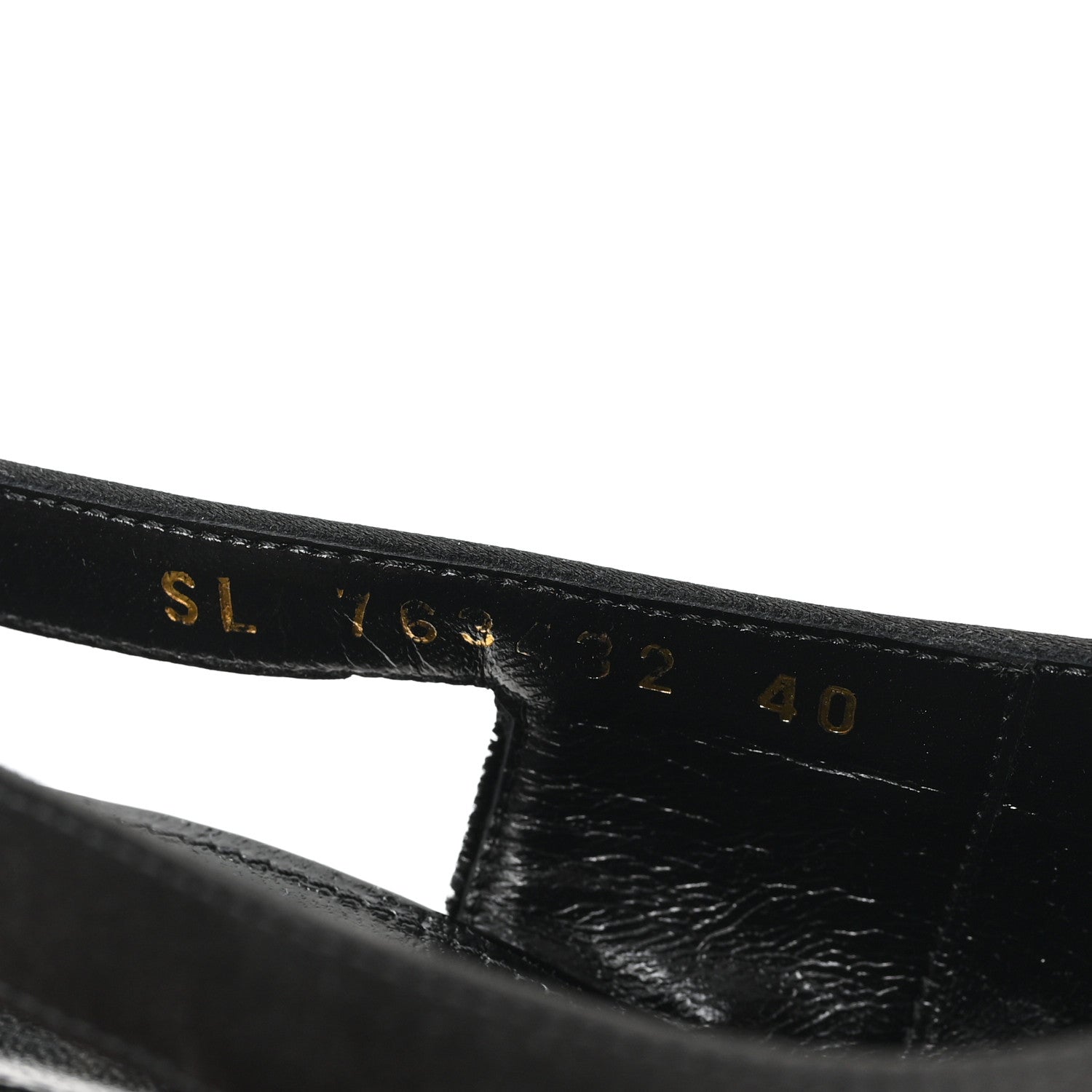 Saint Laurent Velluto Master Raso Regale Victoire 115 Slingback Pumps 40 Black 9 of 10