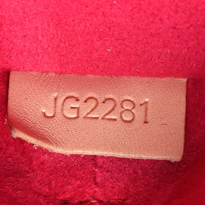 Louis Vuitton Monogram 2021 Christmas Animation Hollywood Elizabeth Pencil Pouch Coquelicot 8 of 10