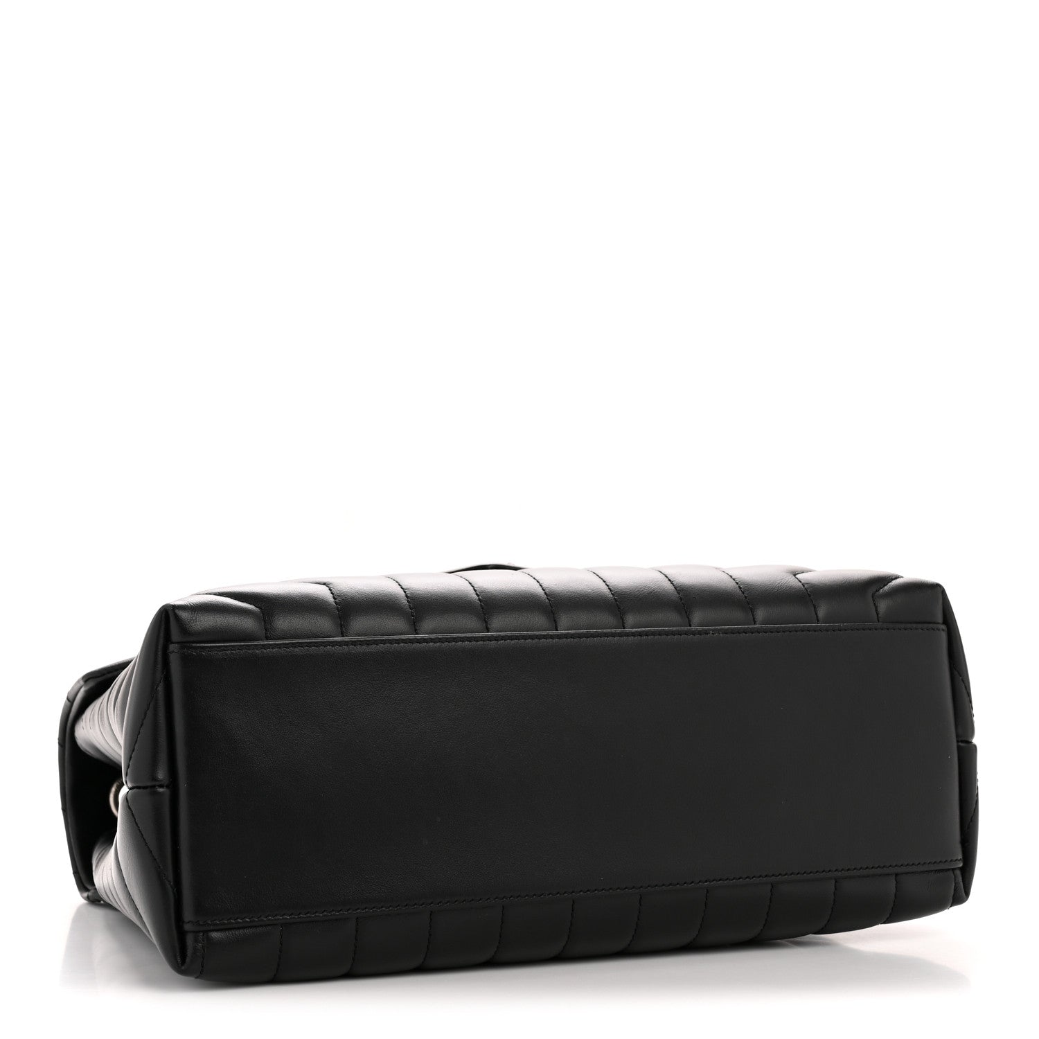 Saint Laurent Calfskin Y Quilted Monogram Medium Loulou Chain Satchel Black 4 of 13