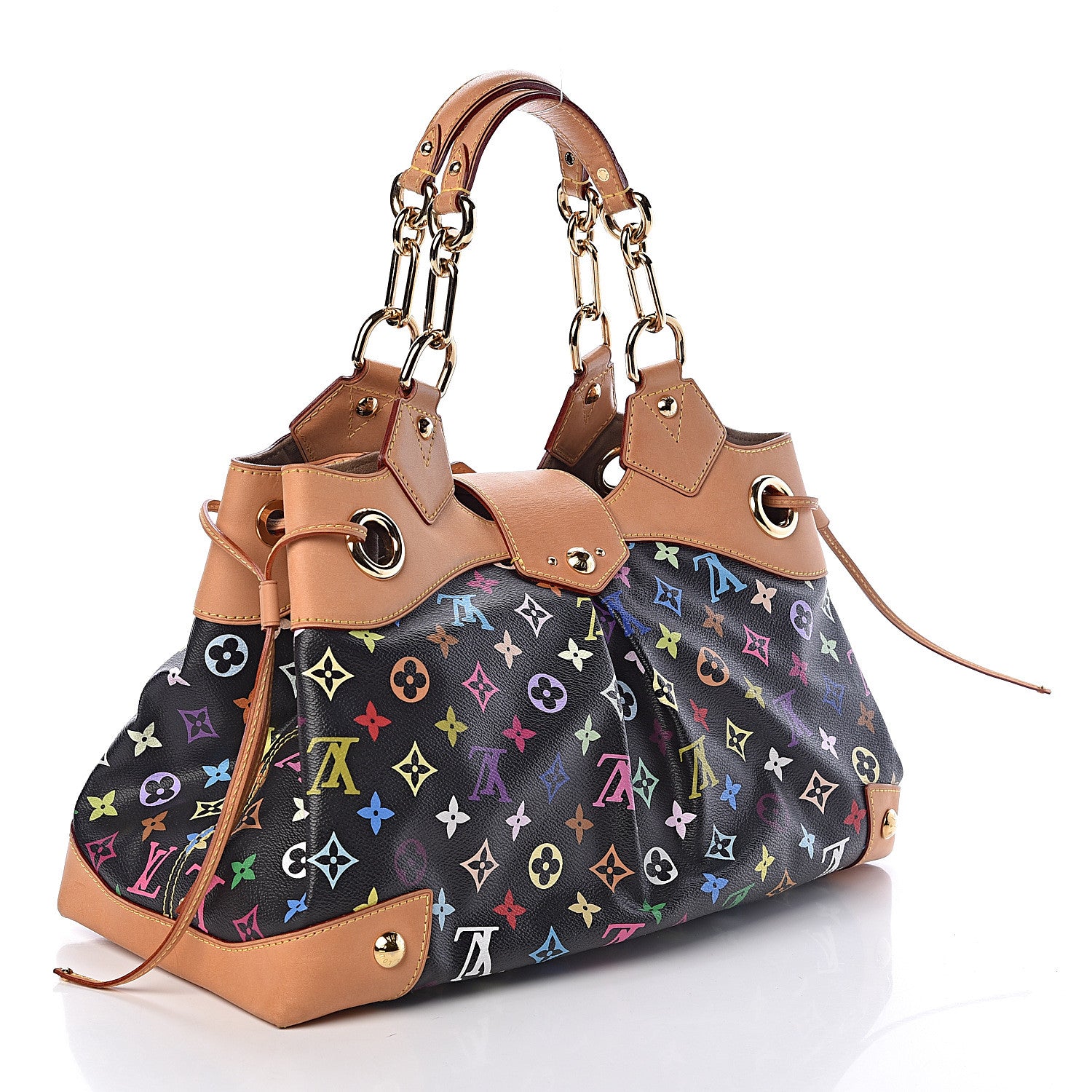 Louis Vuitton Monogram Multicolor Ursula Black 3 of 8