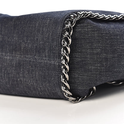 Stella McCartney Denim Chain Falabella Tote Blue 7 of 8