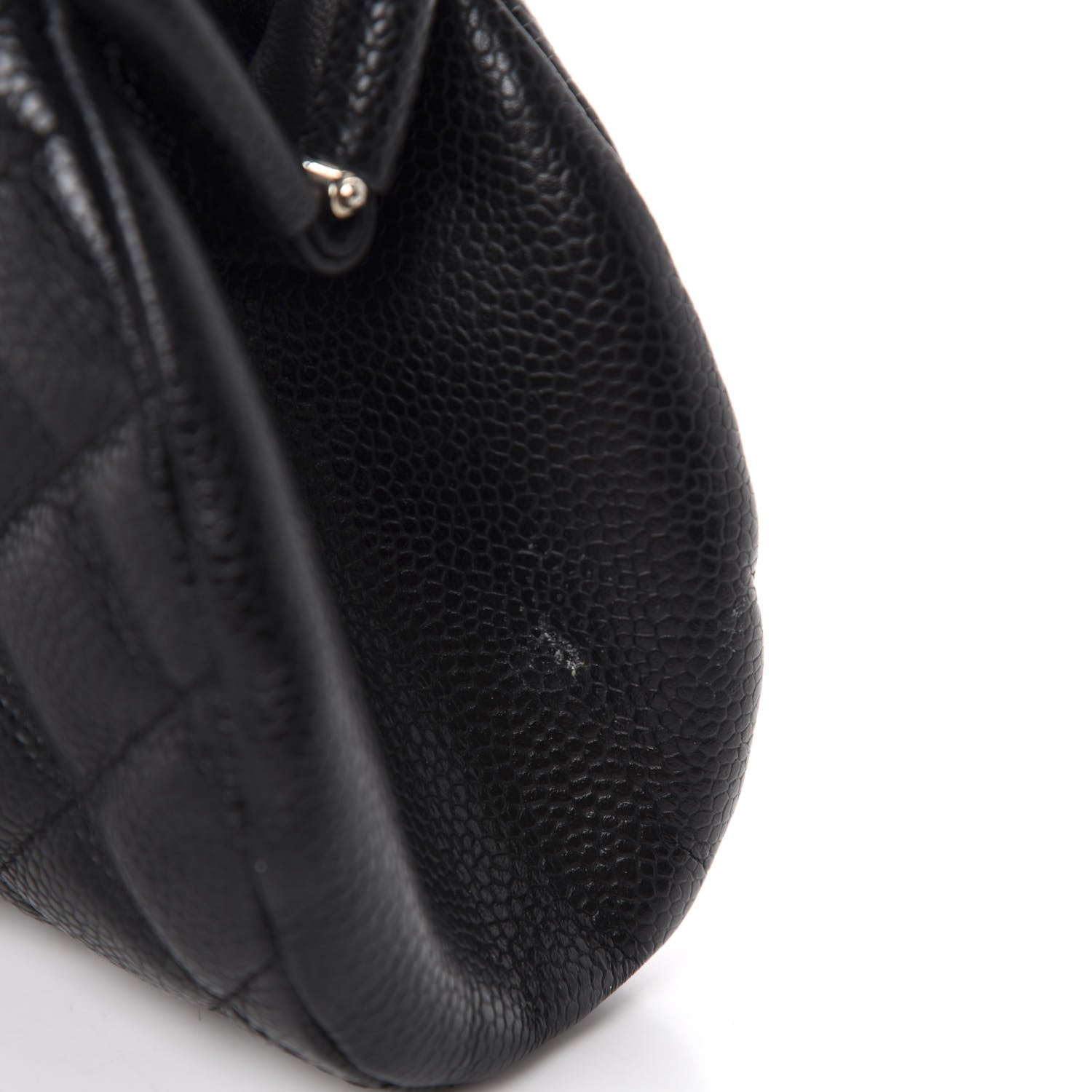 Chanel Caviar Quilted Timeless Clutch Black 9 of 13