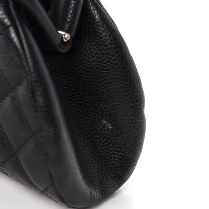 Chanel Caviar Quilted Timeless Clutch Black 9 of 13