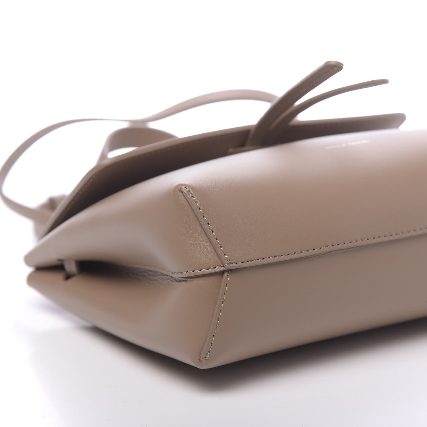 Calfskin Mini Mini Lady Bag Biscotto