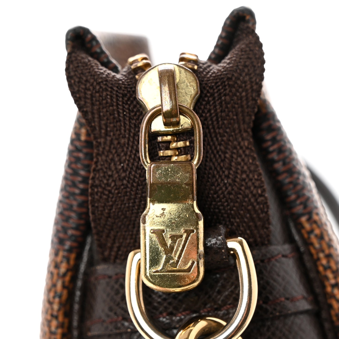Damier Ebene Trousse Make Up Bag Pochette