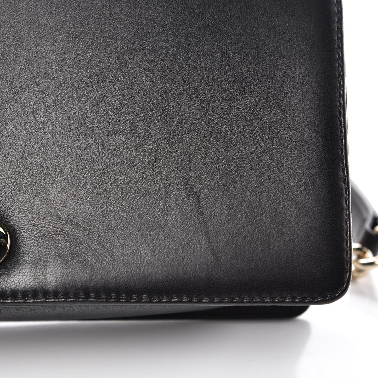 Lambskin Quilted Medium Boy Flap Black