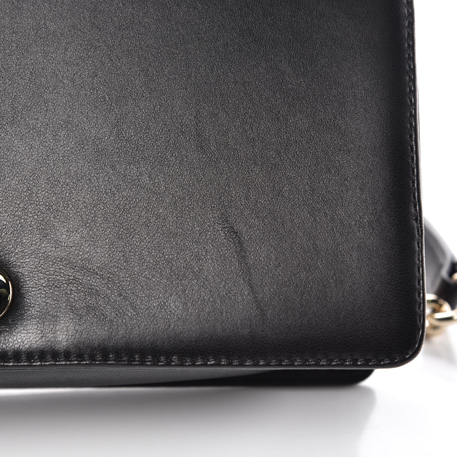 Chanel Lambskin Quilted Medium Boy Flap Black 13 of 14