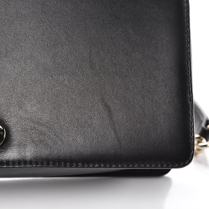 Chanel Lambskin Quilted Medium Boy Flap Black 13 of 14