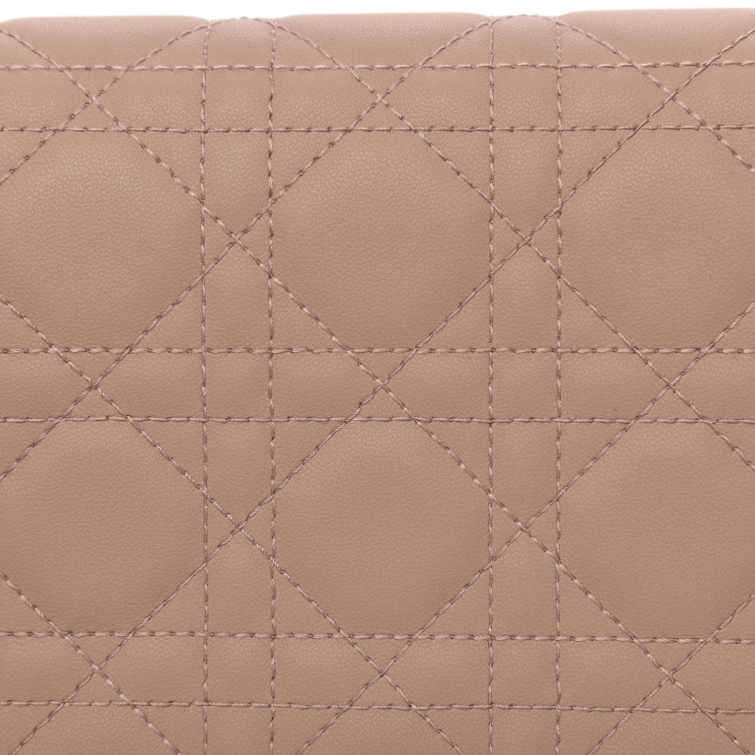 Christian Dior Ultra Matte Calfskin Cannage Lady Dior Clutch Fard 10 of 11
