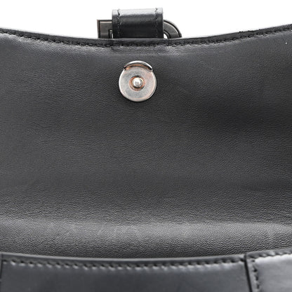 Balenciaga Shiny Box Calfskin Hourglass Top Handle Bag XS Black 14 of 14