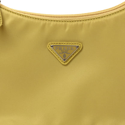 Prada Tessuto Nylon Saffiano Mini Re-Edition 2000 Bag Ananas 7 of 9