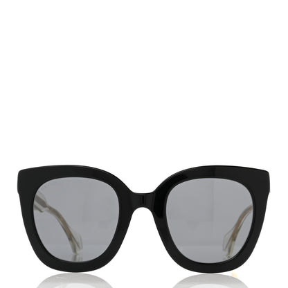 Gucci Acetate Crystal Sunglasses GG0564S Black Grey 2 of 7