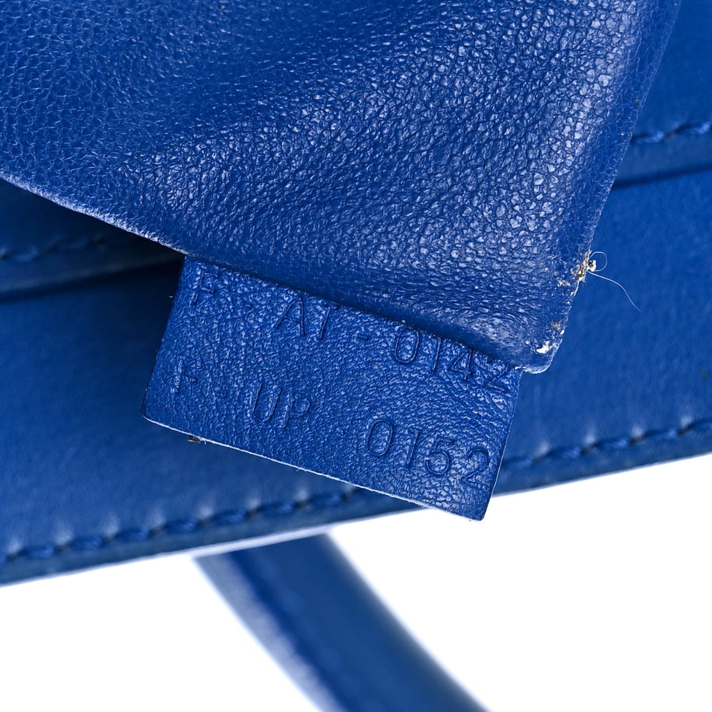 Smooth Calfskin Mini Luggage Royal Blue