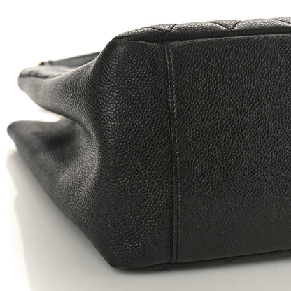 Chanel Caviar Quilted Grand Shopping Tote GST Black 10 of 14