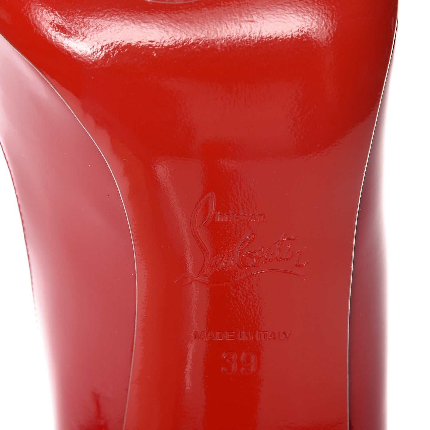 Patent Wawy Dolly 100 Pumps 39 Red