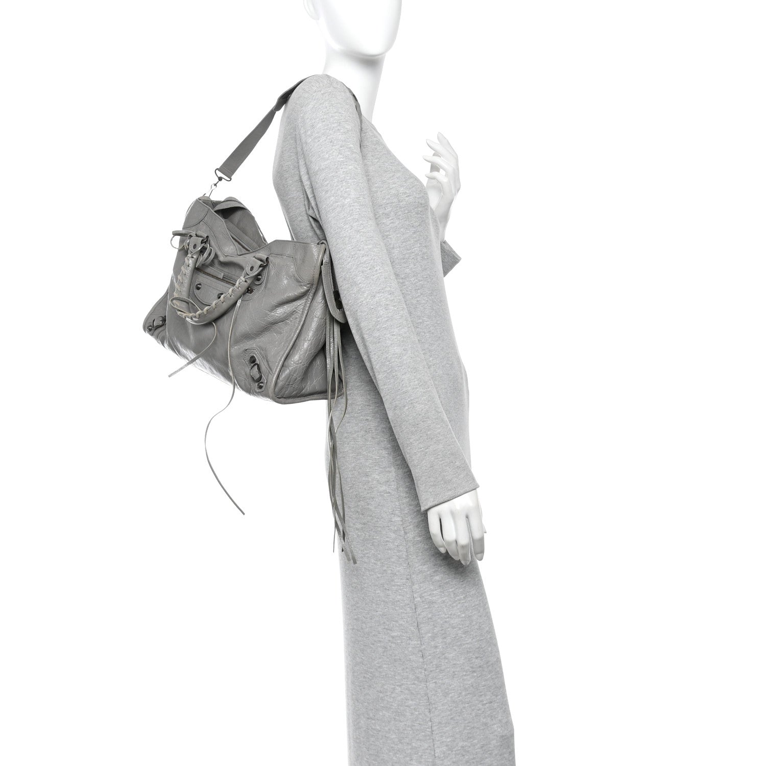 Balenciaga Agneau Classic Hardware City Gris Pyrite 2 of 11