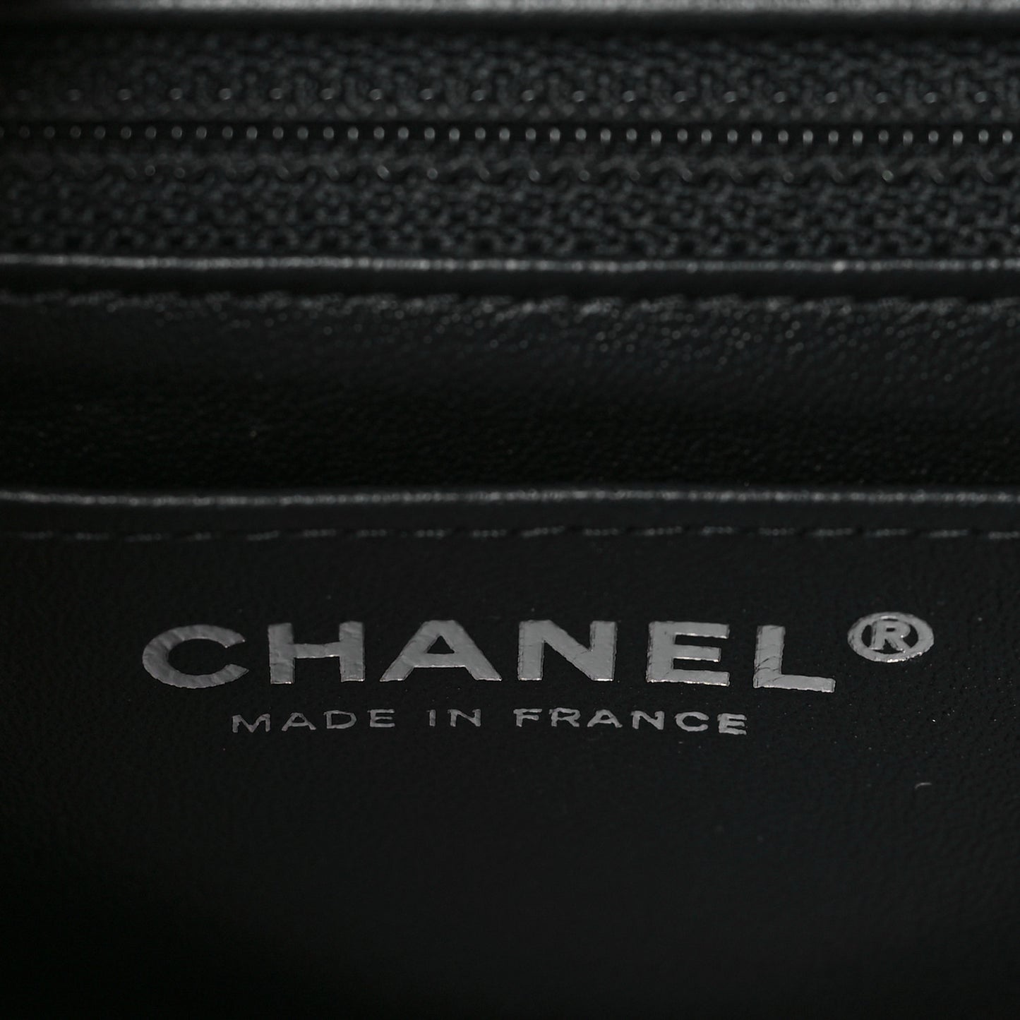 Lambskin Quilted Mini Rectangular Flap So Black