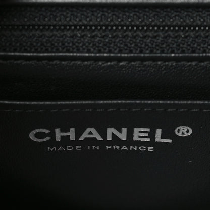 Chanel Lambskin Quilted Mini Rectangular Flap So Black 6 of 9