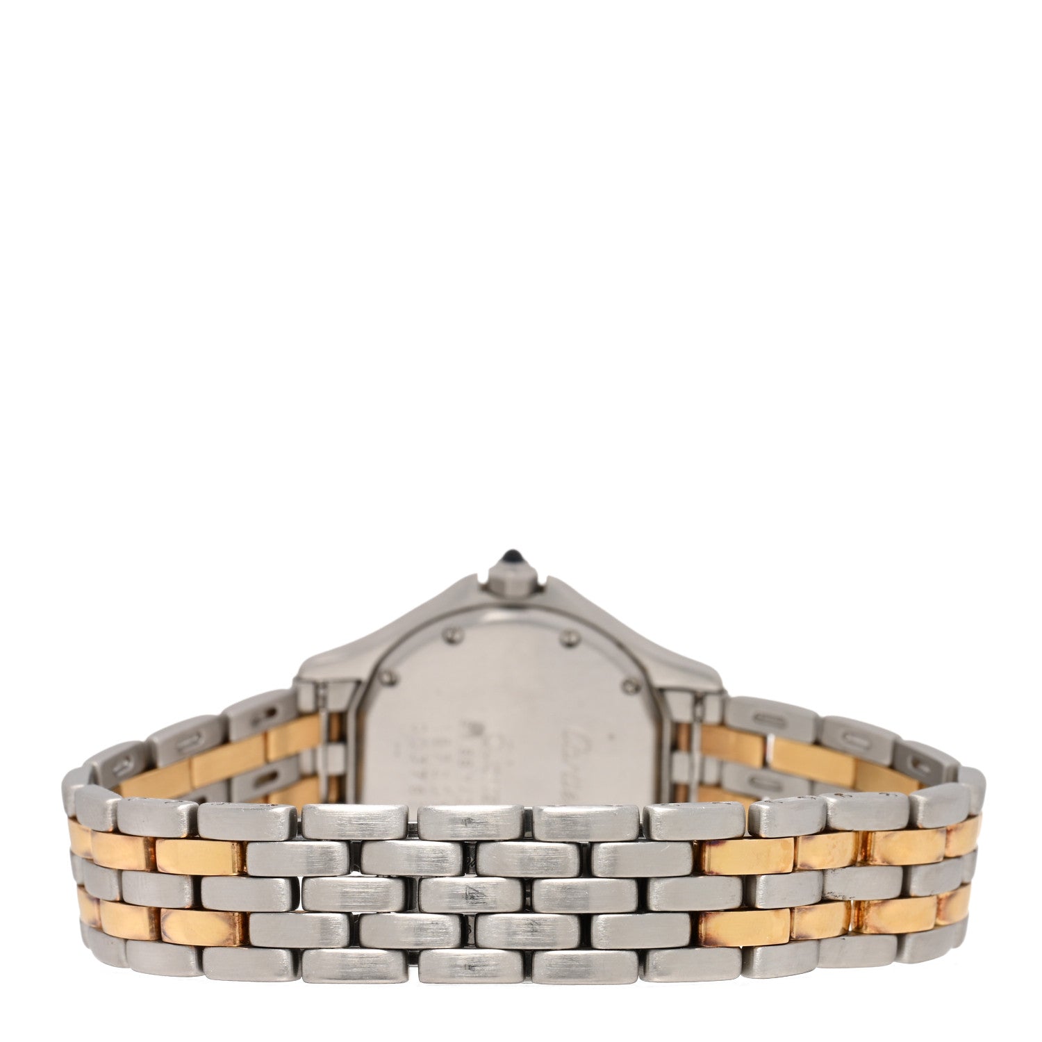 Cartier Stainless Steel 18K Yellow Gold 26mm Cougar Quartz Watch 3 of 4