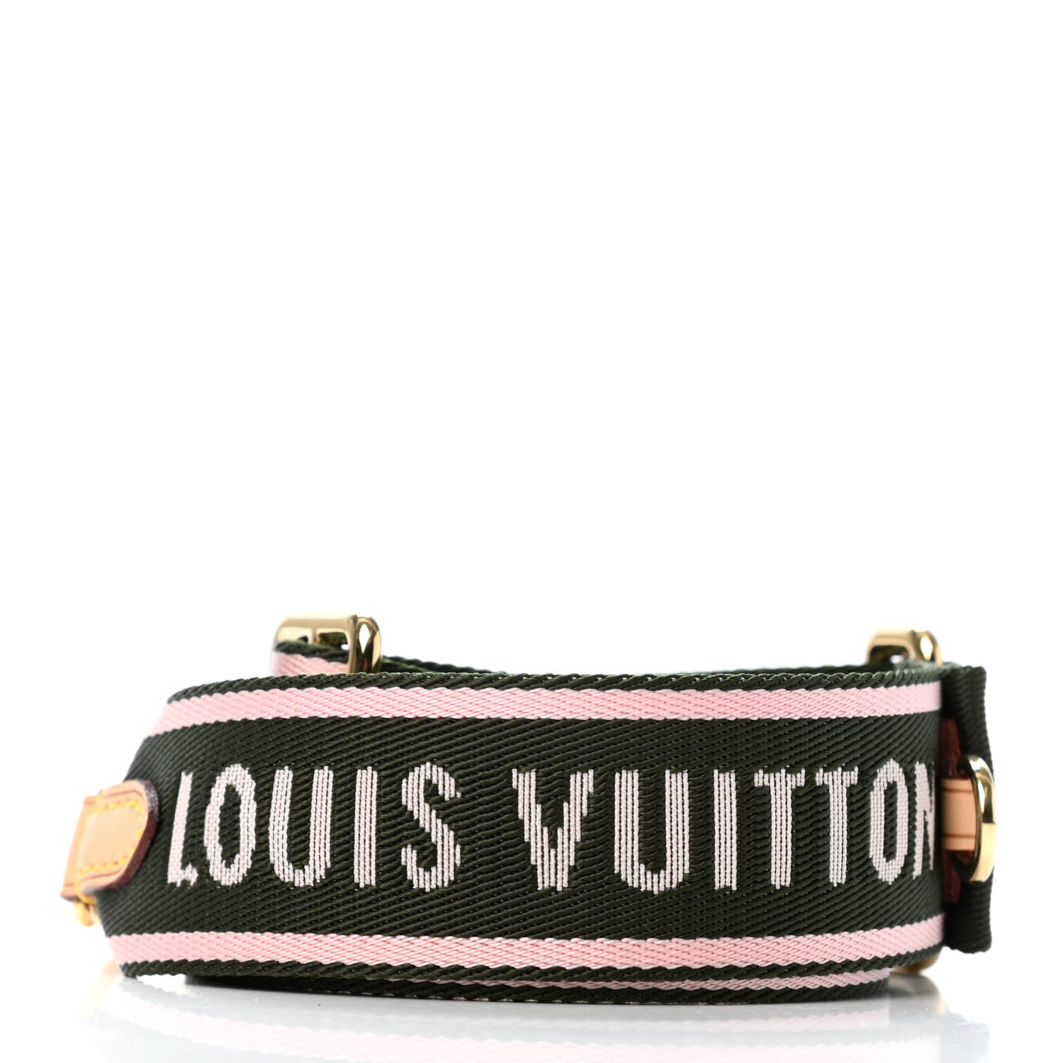 Louis Vuitton Nylon Bandouliere Shoulder Strap Kaki 2 of 4