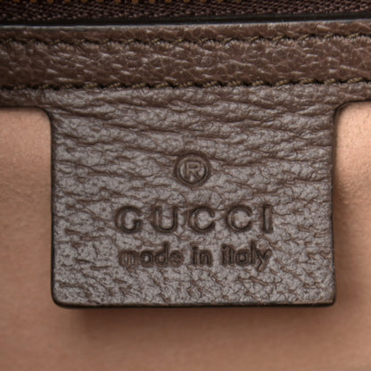 Gucci GG Supreme Monogram Web Small Ophidia Flap Messenger Bag Brown 6 of 10