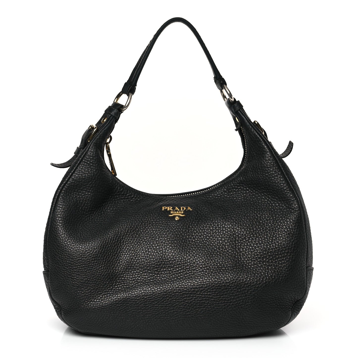 Vitello Daino Hobo Black