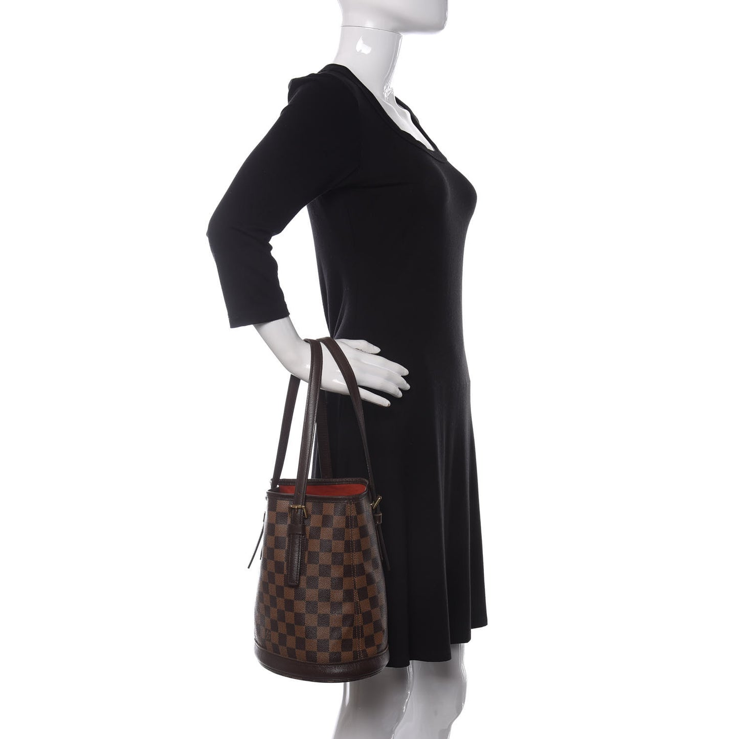 Damier Ebene Marais Bucket 23
