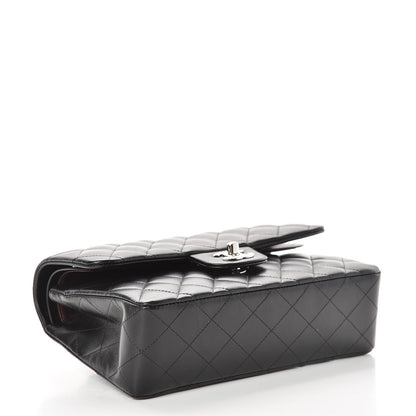 Chanel Lambskin Quilted Small Double Flap Black 4 of 14