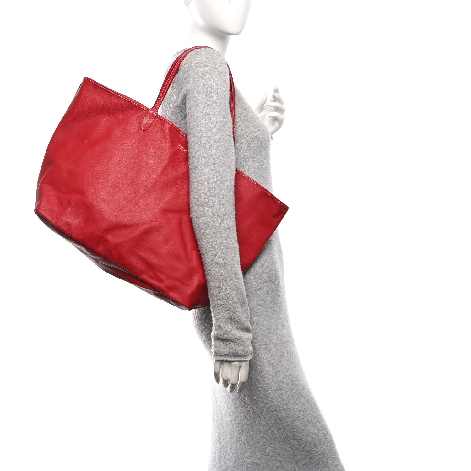 Goyard Goyardine Reversible Anjou GM Red 2 of 18