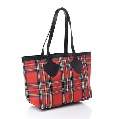 Burberry Vintage Check Medium The Giant Reversible Tote Antique Yellow Bright Red 5 of 17