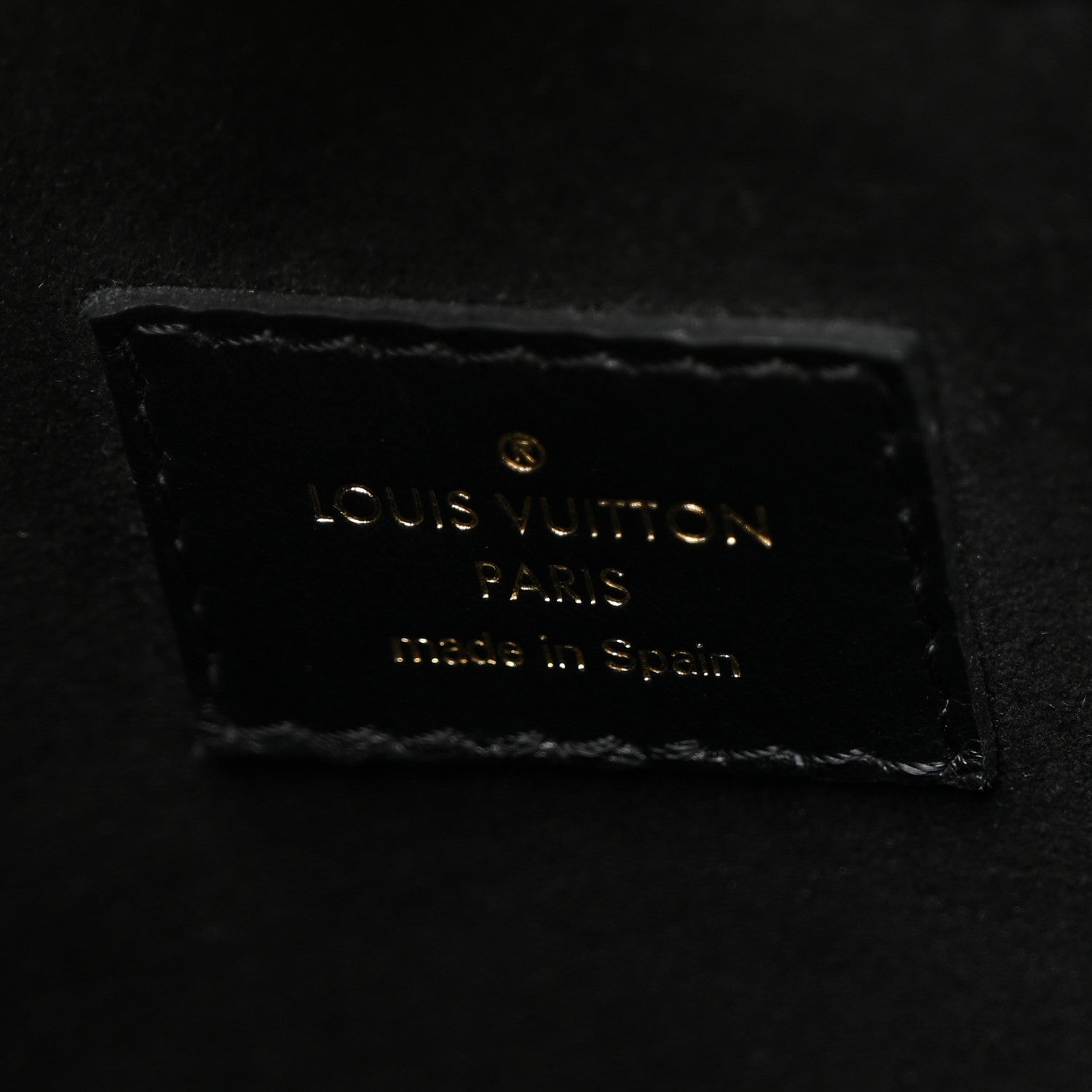 Louis Vuitton Calfskin Monogram On My Side PM Black 6 of 9