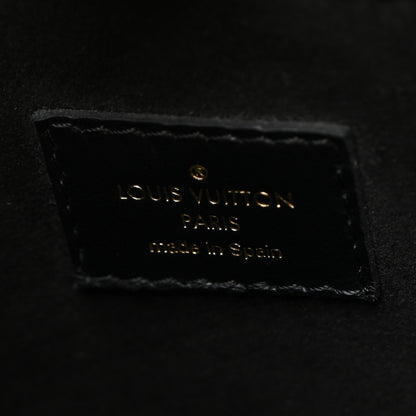 Louis Vuitton Calfskin Monogram On My Side PM Black 6 of 9