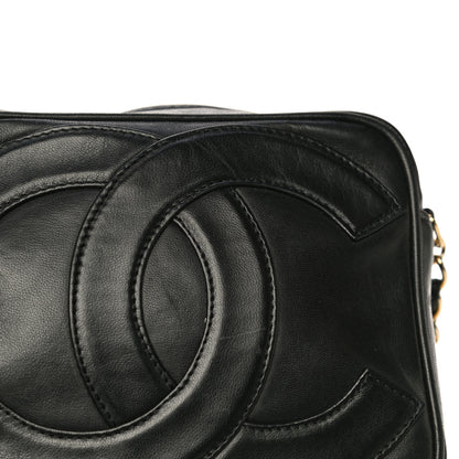 Chanel Lambskin CC Tassel Camera Case Black 14 of 19