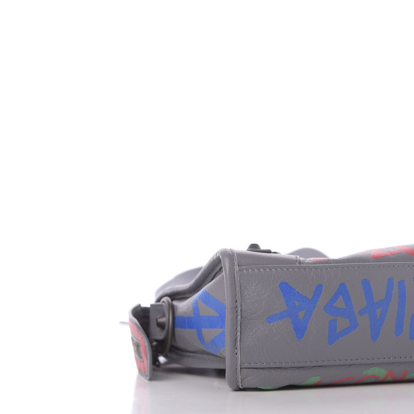 Agneau Classic Hardware Graffiti Mini City Grey