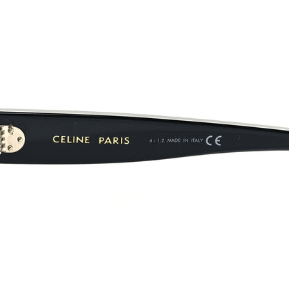 Celine Acetate Rectangle Sunglasses CL401951 Black 5 of 8