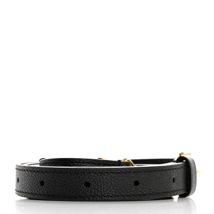 Louis Vuitton Empreinte Adjustable Shoulder Strap Black 2 of 4