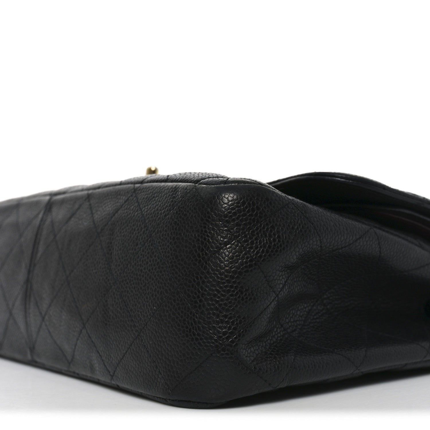 Chanel Caviar Quilted Jumbo Double Flap Black 19 of 19
