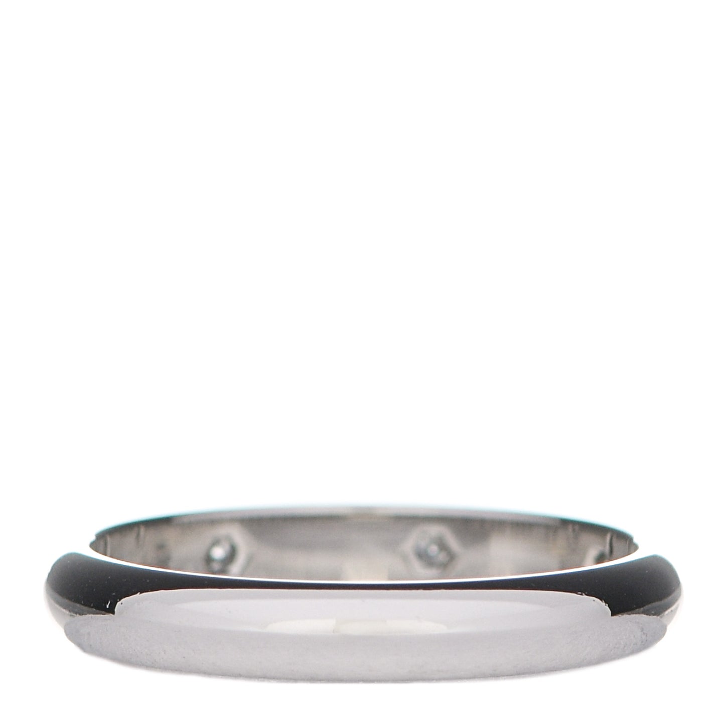 Platinum 3 Diamond 2.6mm 1895 Wedding Band Ring 45 3.25