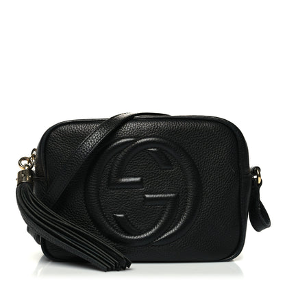 Gucci Pebbled Calfskin Small Soho Disco Bag Black 1 of 15